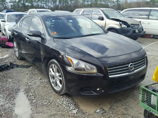 1N4AA5AP5EC469753 - 2014 NISSAN MAXIMA S BLACK photo 1