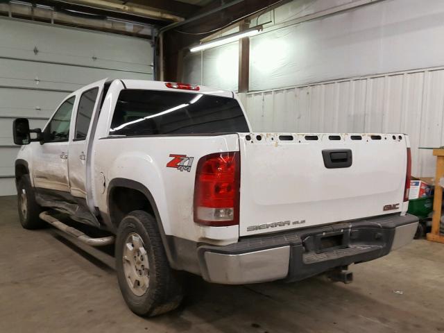 3GTEK13M77G502336 - 2007 GMC NEW SIERRA WHITE photo 3