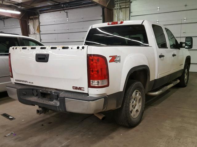 3GTEK13M77G502336 - 2007 GMC NEW SIERRA WHITE photo 4