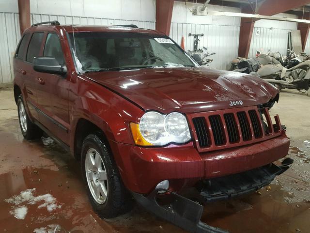 1J8HR48N98C237492 - 2008 JEEP GRAND CHER BURGUNDY photo 1