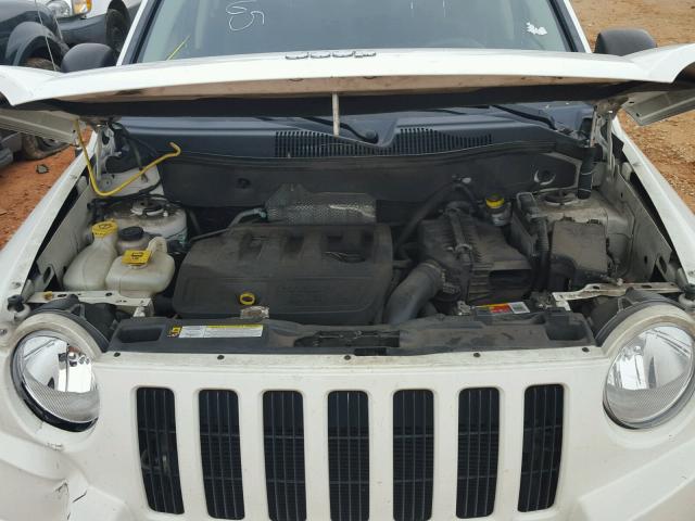 1J4NT4FB0AD597765 - 2010 JEEP COMPASS SP GRAY photo 7