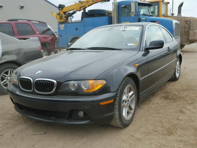 WBABD33414PL05269 - 2004 BMW 325 CI BLACK photo 2