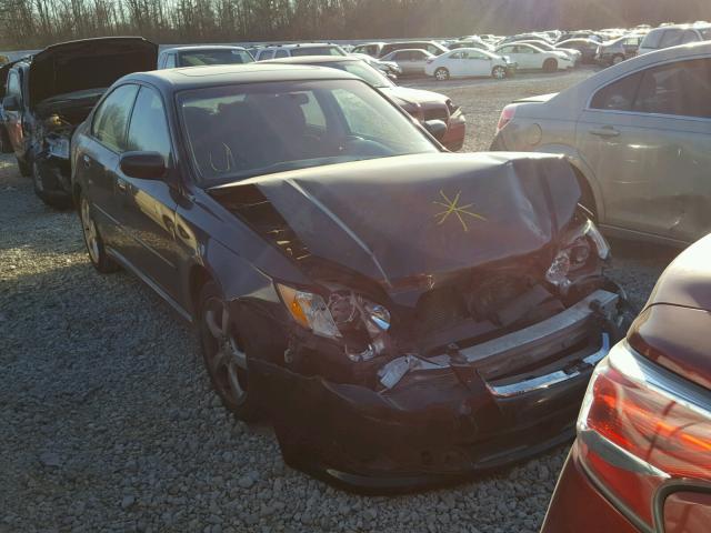 4S3BL616797228975 - 2009 SUBARU LEGACY 2.5 BLACK photo 1