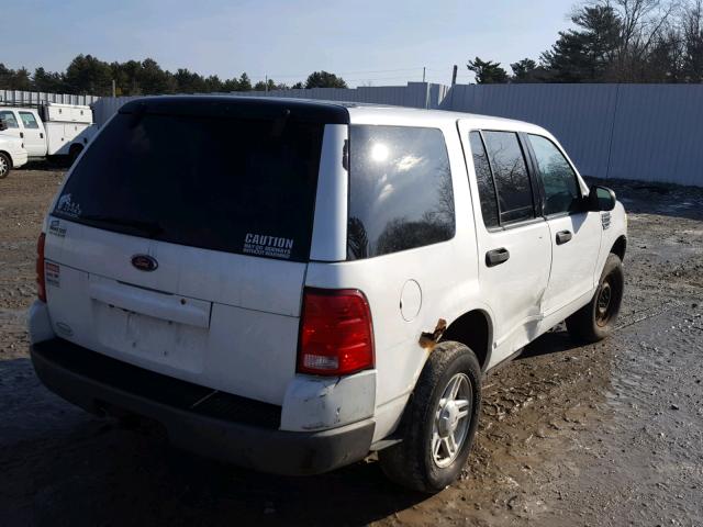 1FMZU73E54UB82154 - 2004 FORD EXPLORER X WHITE photo 4