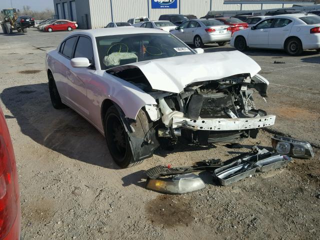 2C3CDXBG8CH159230 - 2012 DODGE CHARGER SE WHITE photo 1