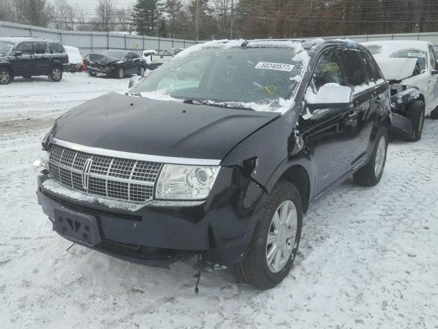 2LMDU88CX7BJ12073 - 2007 LINCOLN MKX BLACK photo 2