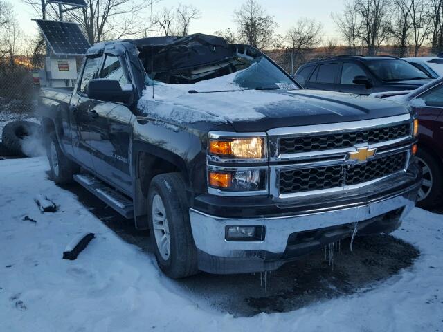 1GCVKREC8EZ214664 - 2014 CHEVROLET SILVERADO BLACK photo 1