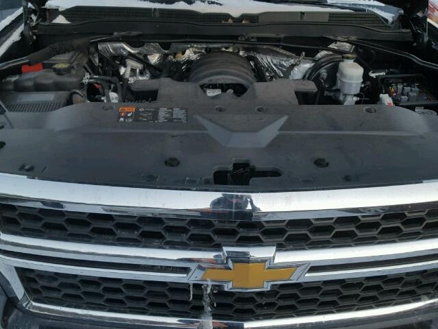 1GCVKREC8EZ214664 - 2014 CHEVROLET SILVERADO BLACK photo 7