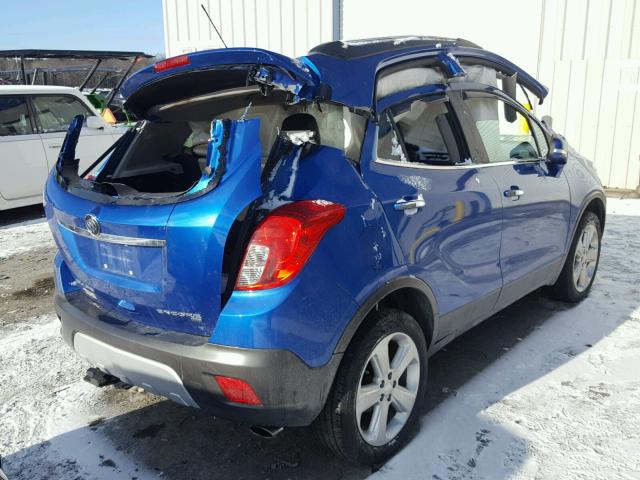 KL4CJFSB0FB036161 - 2015 BUICK ENCORE CON BLUE photo 4