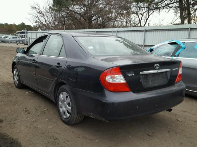 4T1BE32K83U244370 - 2003 TOYOTA CAMRY LE შავი ფოტო 3