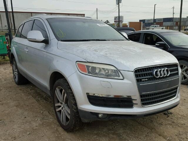 WA1BY74L37D093527 - 2007 AUDI Q7 3.6 QUA SILVER photo 1