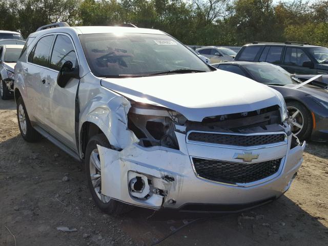 2GNFLPE56C6389390 - 2012 CHEVROLET EQUINOX LT SILVER photo 1