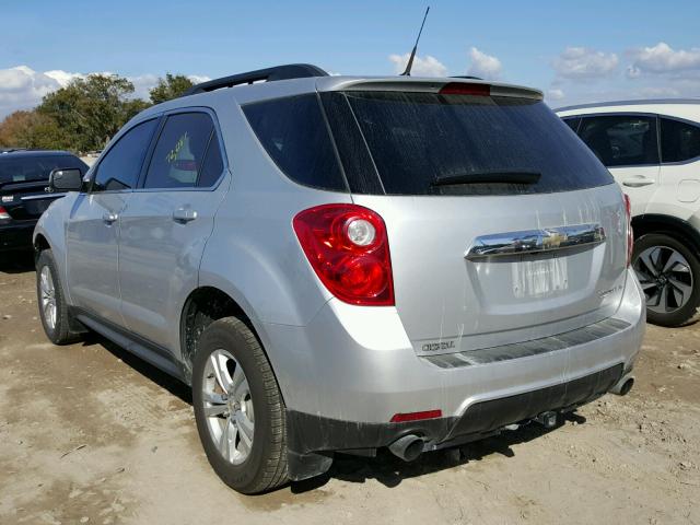 2GNFLPE56C6389390 - 2012 CHEVROLET EQUINOX LT SILVER photo 3