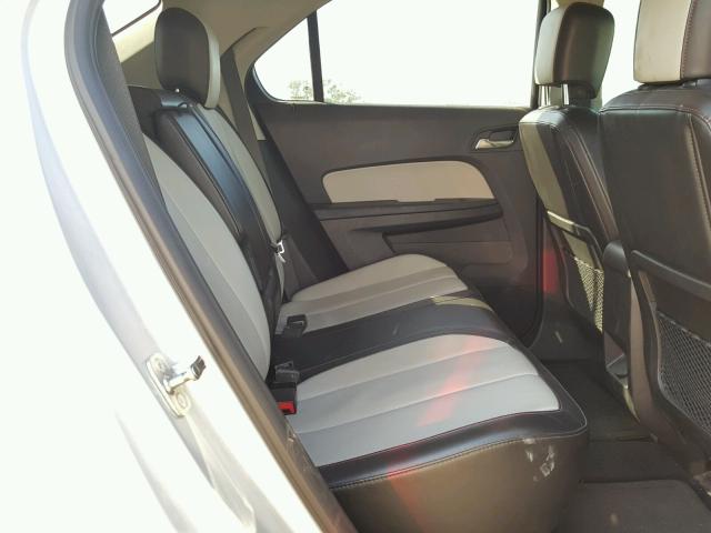 2GNFLPE56C6389390 - 2012 CHEVROLET EQUINOX LT SILVER photo 6