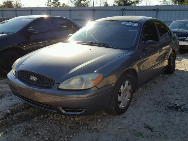 1FAFP53U35A175867 - 2005 FORD TAURUS SE CHARCOAL photo 2