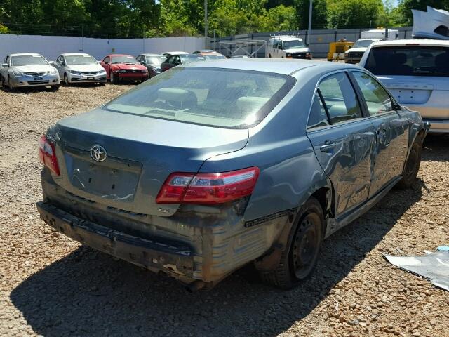 4T4BE46K08R029367 - 2008 TOYOTA CAMRY CE GREEN photo 4