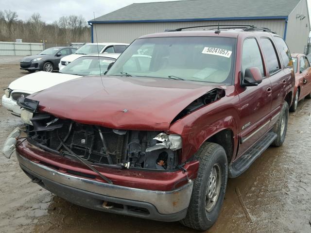 1GNEK13Z43J171971 - 2003 CHEVROLET TAHOE K150 RED photo 2