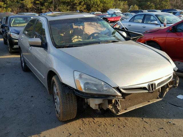 1HGCM56787A174410 - 2007 HONDA ACCORD EX GOLD photo 1