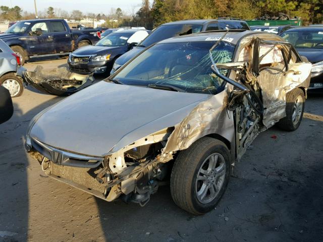 1HGCM56787A174410 - 2007 HONDA ACCORD EX GOLD photo 2