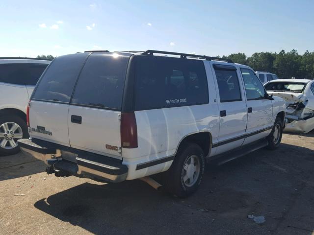 3GKEC16R3WG510537 - 1998 GMC SUBURBAN C WHITE photo 4