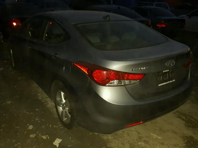 KMHDH4AE2CU328024 - 2012 HYUNDAI ELANTRA GL BROWN photo 3