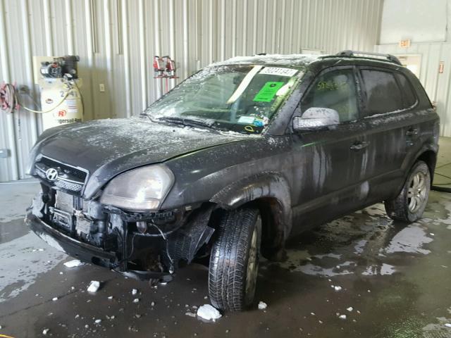 KM8JN72D17U564740 - 2007 HYUNDAI TUCSON SE GRAY photo 2