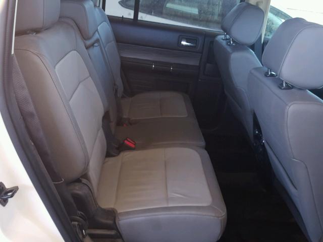 2FMGK5C88JBA01447 - 2018 FORD FLEX SEL თეთრი ფოტო 6