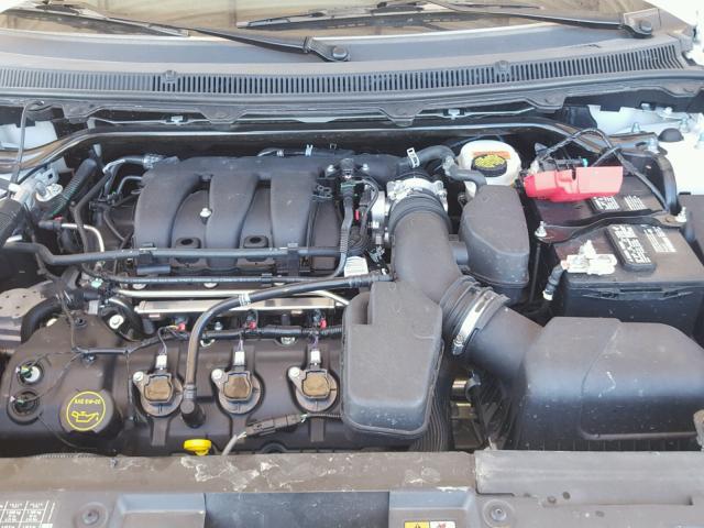 2FMGK5C88JBA01447 - 2018 FORD FLEX SEL თეთრი ფოტო 7