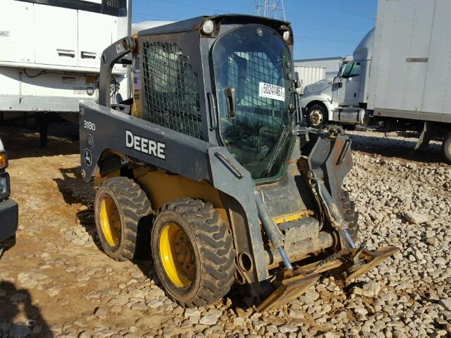 1T0318DJCA0193071 - 2010 JOHN DEERE TRACTOR YELLOW photo 1