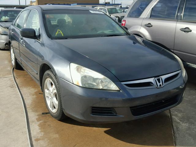 1HGCM56706A118220 - 2006 HONDA ACCORD EX GRAY photo 1