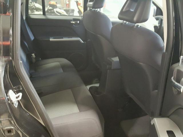 1J8FT47W88D566391 - 2008 JEEP COMPASS SP BLACK photo 6