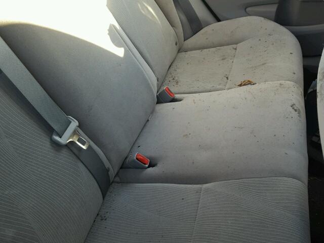 2T1BU4EE1CC844552 - 2012 TOYOTA COROLLA BA SILVER photo 6