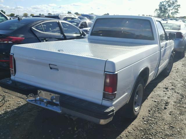 1GCCS14R6M8297935 - 1991 CHEVROLET S TRUCK S1 WHITE photo 4