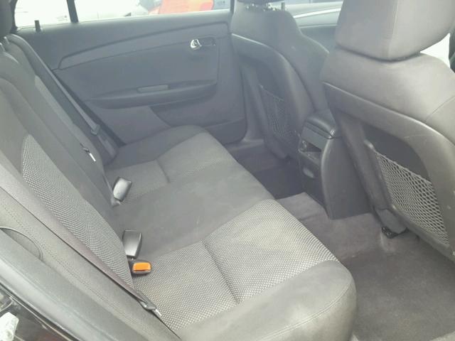 1G1ZC5E14BF351404 - 2011 CHEVROLET MALIBU 1LT შავი ფოტო 6