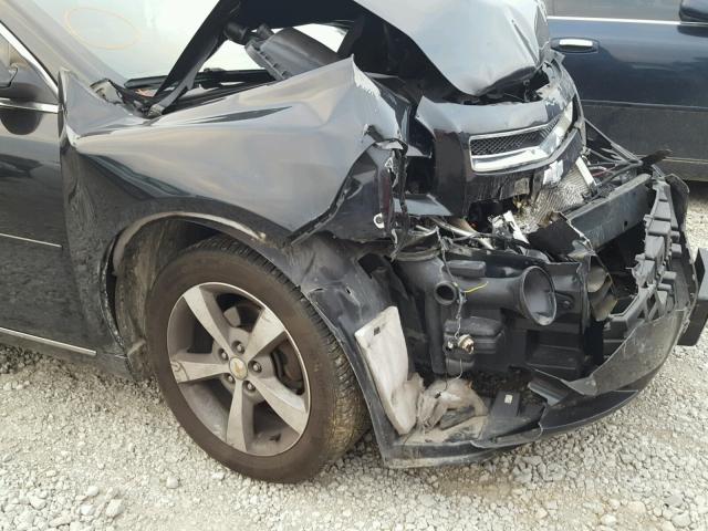 1G1ZC5E14BF351404 - 2011 CHEVROLET MALIBU 1LT შავი ფოტო 9