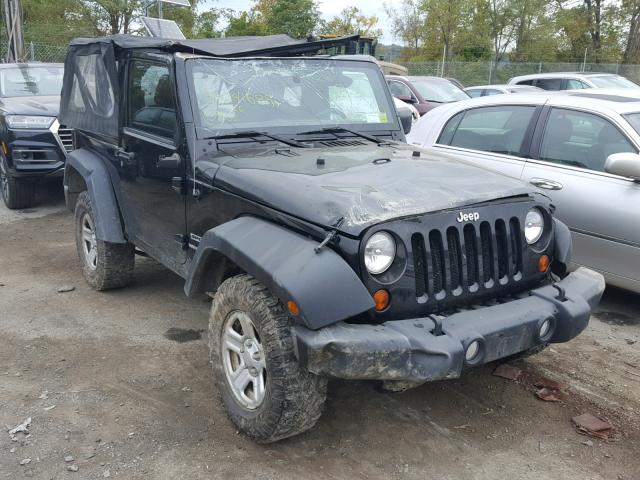 1C4AJWAG6DL504587 - 2013 JEEP WRANGLER S 黑色 照片 1