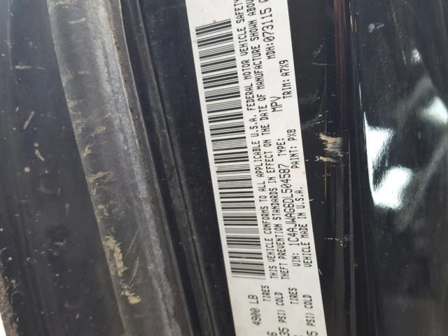 1C4AJWAG6DL504587 - 2013 JEEP WRANGLER S 黑色 照片 10