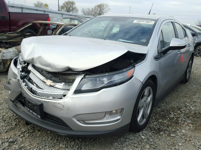 1G1RE6E43DU144740 - 2013 CHEVROLET VOLT SILVER photo 2