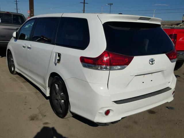 5TDXK3DC2FS643552 - 2015 TOYOTA SIENNA SPO WHITE photo 3