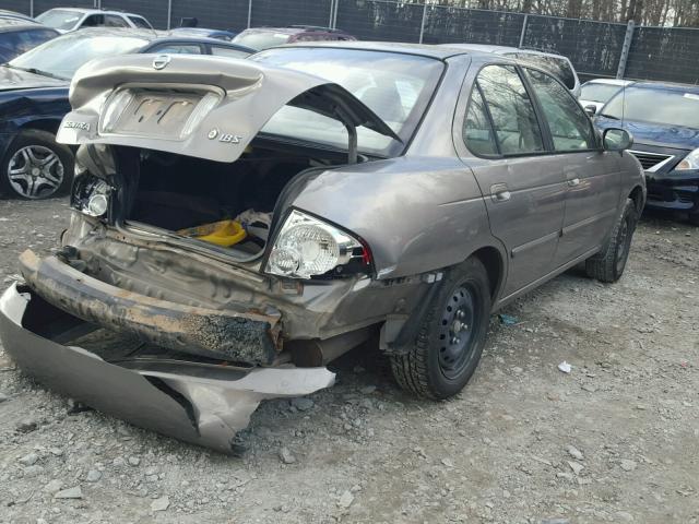 3N1CB51D94L470349 - 2004 NISSAN SENTRA 1.8 GRAY photo 4