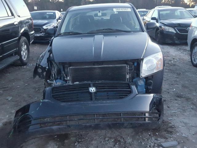 1B3HB28B08D585988 - 2008 DODGE CALIBER BLACK photo 10