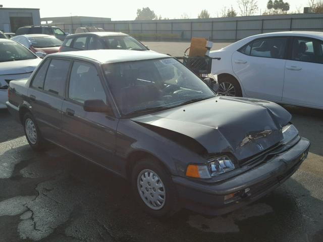 1HGED3547LL003716 - 1990 HONDA CIVIC DX GRAY photo 1