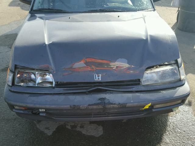 1HGED3547LL003716 - 1990 HONDA CIVIC DX GRAY photo 9