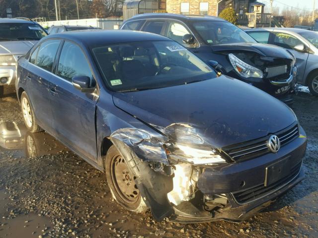 3VWBP7AJ8DM386865 - 2013 VOLKSWAGEN JETTA SE BLUE photo 1