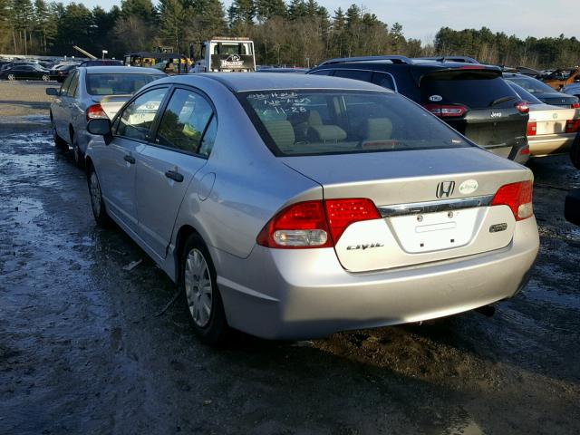 2HGFA1F39AH526110 - 2010 HONDA CIVIC VP GRAY photo 3