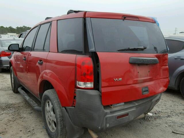 5GZCZ23D54S880148 - 2004 SATURN VUE RED photo 3