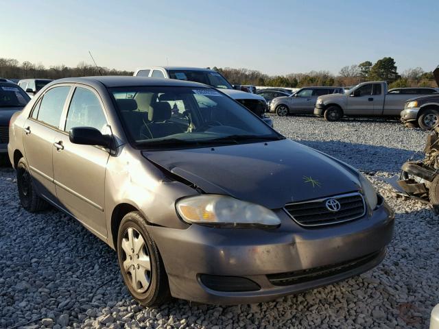 1NXBR32E86Z757525 - 2006 TOYOTA COROLLA CE GRAY photo 1