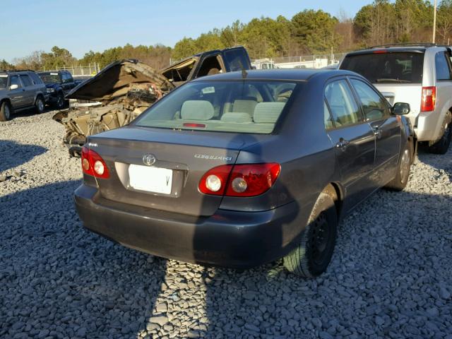 1NXBR32E86Z757525 - 2006 TOYOTA COROLLA CE GRAY photo 4