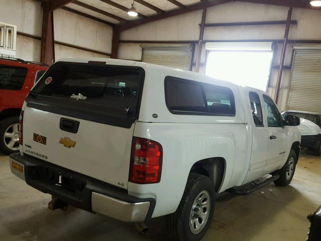 1GCRCREA3CZ165898 - 2012 CHEVROLET SILVERADO WHITE photo 4