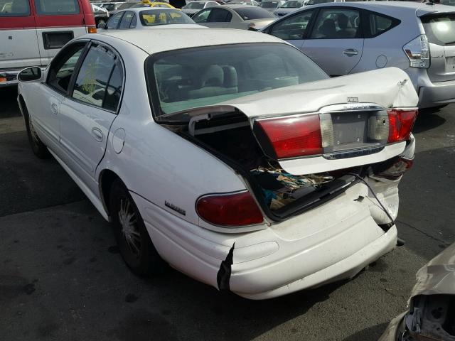 1G4HP54K124131078 - 2002 BUICK LESABRE CU WHITE photo 3